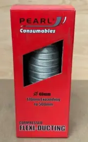 PEARL CAR HEATER - FLEXI AIR-DUCTING HOSE 40MM ID EXPANDING TO 500MM