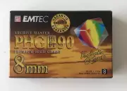 BRAND NEW EMTEC PHG HiFi 90 BLANK 8mm P5 - 90 112m VIDEO 8 VIDEO CASSETTE TAPE