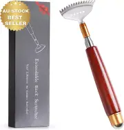 Extendable Back Scratcher – Wood Handle & Stainless Steel Claw