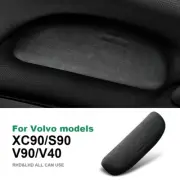Car Glasses Case Sunglasses Holder Black Alcantara Suede For Volvo XC90 S90 V40