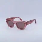 New FENDI FE40100I 72S Shiny Transparent Pink/Pink 53-20-145 Sunglasses