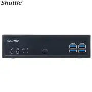Shuttle DL30N Slim Mini PC 1L Barebone - Intel Processor N100, Fan-less, LAN,