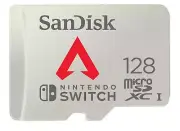 SanDisk Nintendo Switch Micro SD 128GB SDXC Memory Card Nintendo Licensed 100MBs
