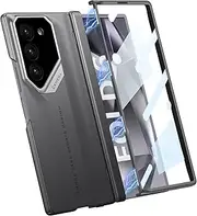 Case for Samsung Galaxy Z Fold6, Shock Resistant and Drop Resistant Hard Slim Case with Built-in Screen Protector, Hinge Protection (Gray,for Galaxy Z Fold6)