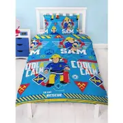 Fireman Sam Cool Single Quilt Cover
