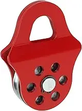 4 Ton Winch Snatch Block Towing Pulley Blocks, Block and Tackle Pulley System Pulleys for Rope Offroad Recovery Accessory for Truck, Tractor, ATV, UTV Winch Hook Accessories