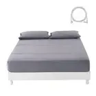 Fitted Sheet 15 feet Grounding Cord Queen Size 5% Silver Fiber 95% Cotton Fibe