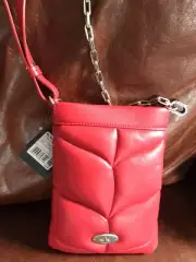 MULBERRY SOFTIE SMALL CHAIN BAG IN BRIGHT RED - BNWT PAID £595.00.