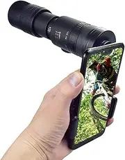 High Power 10-300X40mm telescopephoto Zoom Monocular Telescope - Monocular Dual Focus Optics Telescope, BAK4 Prism Binoculars