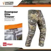 Hunters Element Breathable Waterproof Downpour Elite Trouser - Desolve Veil #he0