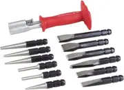 4605 Quick Change Punch and Chisel Set - 13 Piece