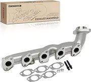 A-Premium Left Exhaust Manifold Kit W/Gaskets [6.8L] Compatible with Ford F-250 F-350 F-450 F-550 Super Duty 1999, F-53 Motorhome Chassis 1999, E-350 Econoline Club Wagon 1997-1999, E-350 Super Duty