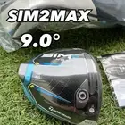 TaylorMade SIM2 MAX 9.0° Driver RH Head Only w/Head Cover New!! 2
