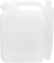 Oil Petrol Fuel Mix Bottle Mixing Oil Pot Fuel Bottle Gas Measuring Container Portable Fuel Mix Garden Chainsaw Bottle Gasoline Mix Bottle Gas Mix Plastic Measuring Thicken White