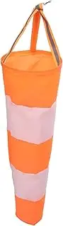 Parliky Weather Vane Fluorescent Nylon Wind Measurement Outdoor Toy Reflective Belt Wind Sock Bag Random Color