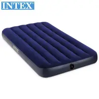 在飛比找Yahoo!奇摩拍賣優惠-intex64757家用充氣床戶外單人氣墊床加高加厚折疊午休