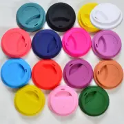 Reusable Eco Friendly Silicon Leakproof Cup Lid Cover Coffee Cup Sealing Lid Cap