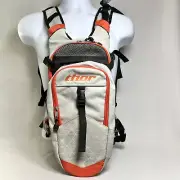 Thor MX 3L Hydrant Hydration Bag Backpack Self Seal Bite Valve Gray Orange S6