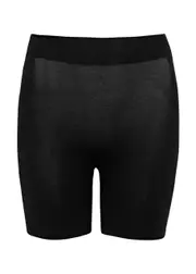 Wolford Contour Control Stretch-cotton Shorts - Black 42 (UK14 / L)