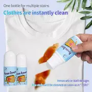 1/2/3 Pcs Magic Stain Remover-Rolling Bead Portable Emergency Stain No-wash