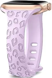 HRBTBGPULX Slim Engraved Strap For Apple Watch Band Watch Strap