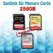 SanDisk SD Card 256GB Extreme Pro Ultra Fast Memory Cards Camera Drone 4K Video