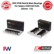 King Racing Rod & Main Bearings XPG STDX For Subaru EJ20 EJ22 EJ25 (52mm - f:5)