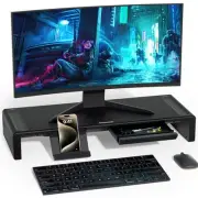 OImaster Monitor Stand Riser, Foldable Computer Monitor Riser, Adjustable Len...
