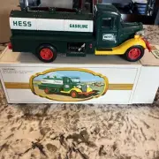 1980s The First Hess Truck Gasoline Fuel Collectible w/Box New