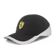 【PUMA】帽子 老帽 棒球帽 遮陽帽 鴨舌帽 女 男 中性款 Ferrari SPTWR 法拉利 運動 休閒 黑色(02320002)