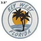Key West Florida Embroidered Patch Iron-On Motif Souvenir Applique