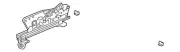 Genuine Honda Slide Rail 81670-SDN-A01 (for: Honda)