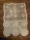 6 pieces Lace Sofa Throw Cover Armchair Slipcovers Table Cover 22” x 14”