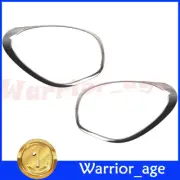 RH&LH Headlight Trim Ring Bezels Chrome For Mini Cooper R60 Countryman 2011-2016 (for: Mini)