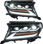 Headlamp Compatible For Land Cruiser 2010-2016 Headlight Head Light Car LED Lamp