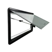 RV Caravan Camper Van Hinged Push Out Window Motorhome Exit Window 900mm x 500mm