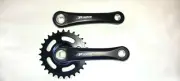 Kids bicycle Crankset 127mm 28T Chainring 1/8" Chain Folding Bike BMX Crank