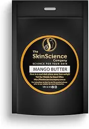 Organic Mango Butter for Skin & Hair (100g) - 100% Pure, Unrefined, Moisturizing, Nourishing, for DIY Beauty, Soothes Dryness, Eczema, Stretch Marks