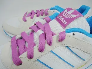 ~9527~ 2014年 7月 Adidas 愛迪達ZX 100 W ZX100 白藍紫黃 慢跑鞋 彩色 樂高 女鞋