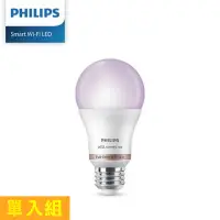 在飛比找momo購物網優惠-【Philips 飛利浦】Wi-Fi WiZ 智慧照明 8W