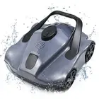 Automatic Robotic Pool Cleaner Cordless Robotic Pool for Flat Pools B8N9