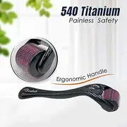 [KOSTECH] Derma Roller (KDR) 2 Mm 540 Titanium Alloy Needles Pack Of 1 Derma Roller 2mm for Skin