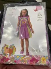 May Gibbs Gumnut Babies Rainbow Toddler Costume 3-5 Years Freepost Acc636