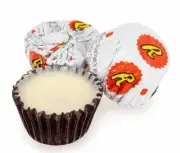 Reese's Mini White 3 Pounds Peanut Butter Cups Chocolate Wrapped Candy