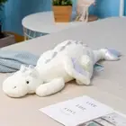 Soft Weighted Dragon Plush Toy, 27.5" Green, Calming & Durable