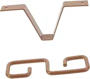 Rain Chain Hooks for Gutter Downspout Metal Gutter Adapter Rain Pipe Flap Decorative Drainer Rain Chain Fitting Hook