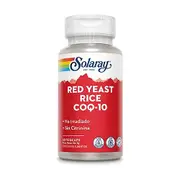 Solaray Red Yeast Rice CoQ-10 60 vegetable capsules