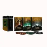 The Hobbit Trilogy Extended 4K UHD Blu-Ray Steelbook Collection BRAND NEW SEALED