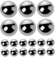 LIFKOME 20pcs Steel Mixing Balls for Paint and Nail Polish Agitator Beads for Efficient Mixing of Pigments Essential Oils Craft Sprays and More