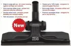 MEGA GULPER VACUUM CLEANER FLOOR/CARPET HEAD/TOOL, 38CM WIDE, SUITE ORIGIN 32MM